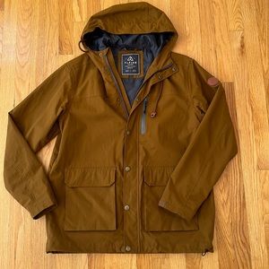 Men’s Alpine windbreaker, hooded, rain jacket